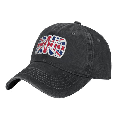 Flag Of The United Kingdom Printed unisex baseball cap adjustable cap outdoor sun hats trucker hat