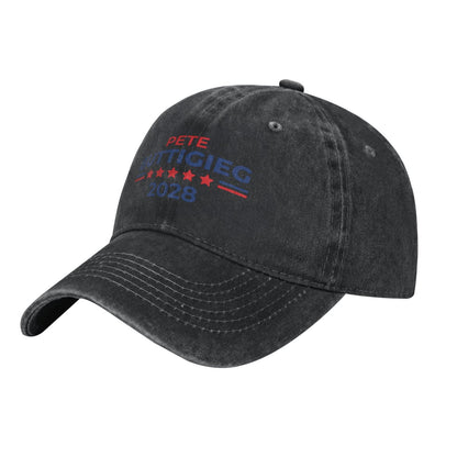 Pete Buttigieg 2028(3) Printed unisex baseball cap adjustable cap outdoor sun hats trucker hat