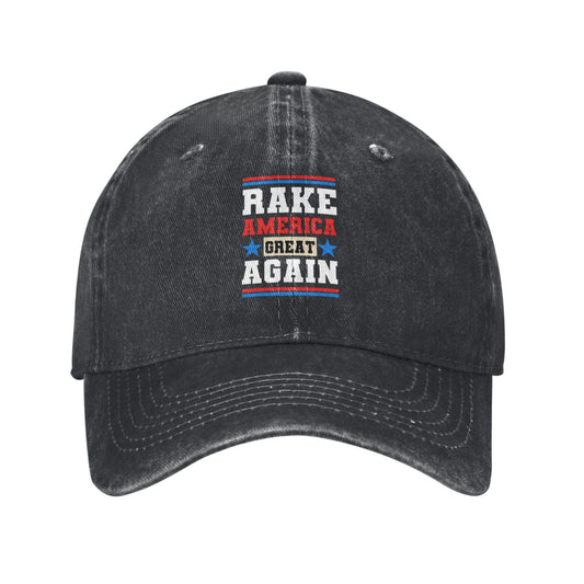 Rake America Great Again Printed unisex baseball cap adjustable cap outdoor sun hats trucker hat