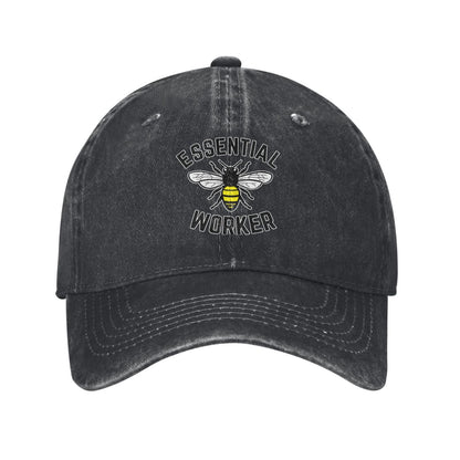 ESSENTIAL WORKER Printed unisex baseball cap adjustable cap outdoor sun hats trucker hat