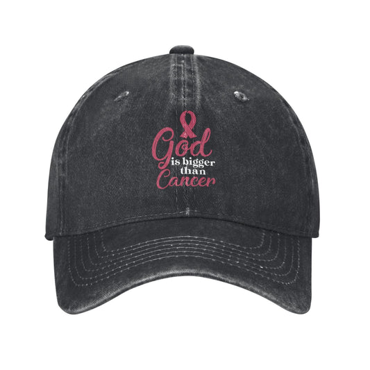God Is Bigger Than Printed unisex baseball cap adjustable cap outdoor sun hats trucker hat