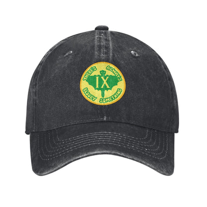There's Always Bloo Oy Something Printed unisex baseball cap adjustable cap outdoor trucker hat veterans Gifts