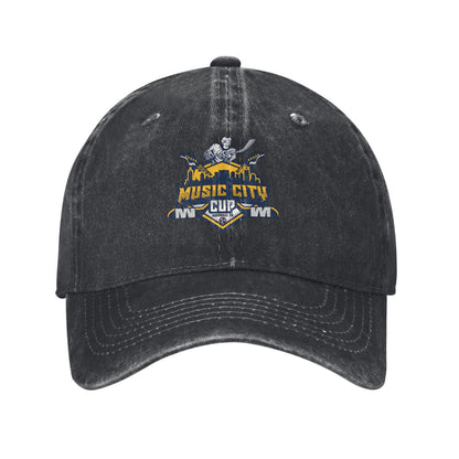 Nashville Music City Printed unisex baseball cap outdoor hats adjustable cap trucker gift hat