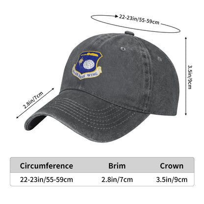 USAF 10th Air Base Wing Veteran Gift Printed unisex baseball cap outdoor hats adjustable cap trucker gift hat