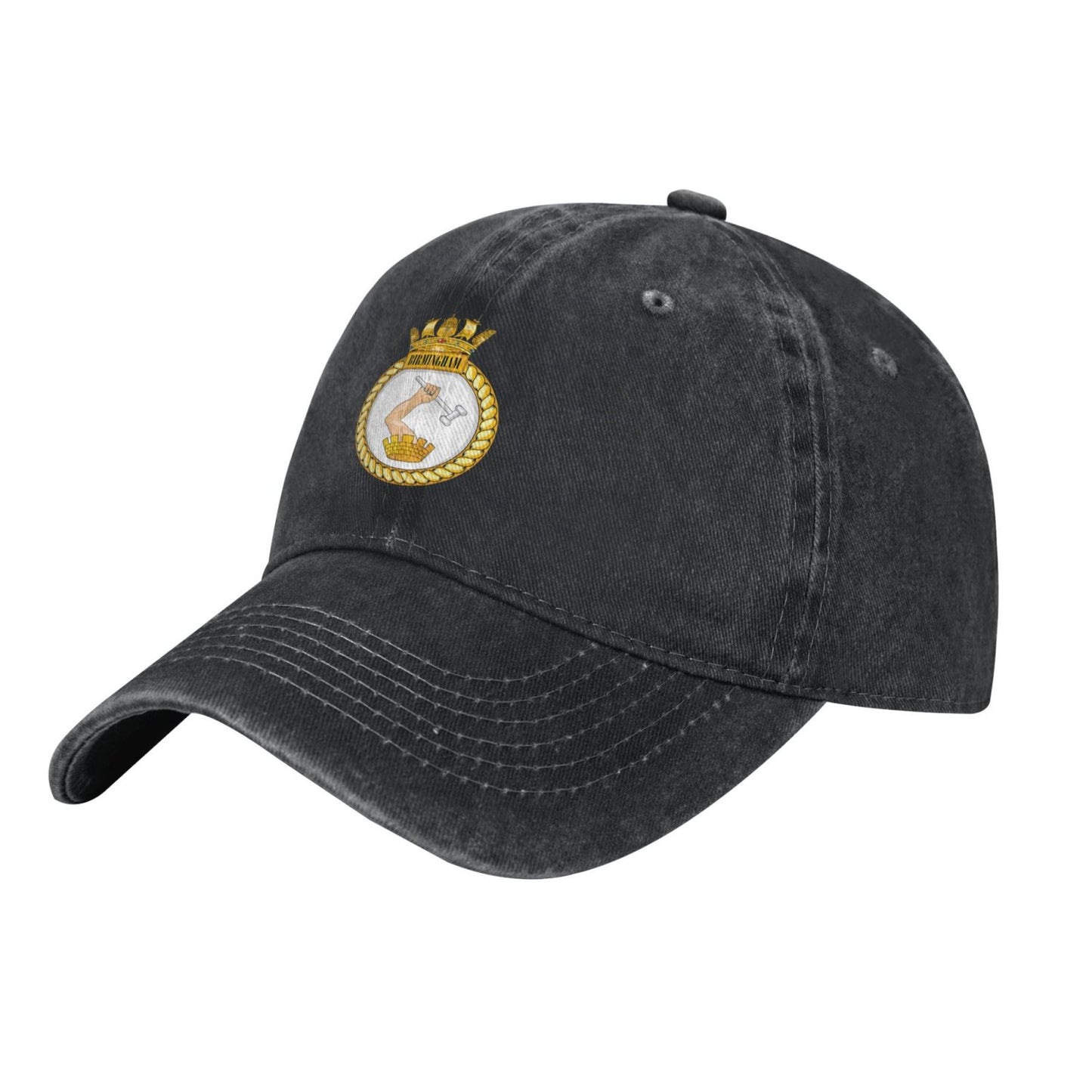 HMS Birmingham Printed unisex baseball cap adjustable cap outdoor trucker hat veterans Gifts