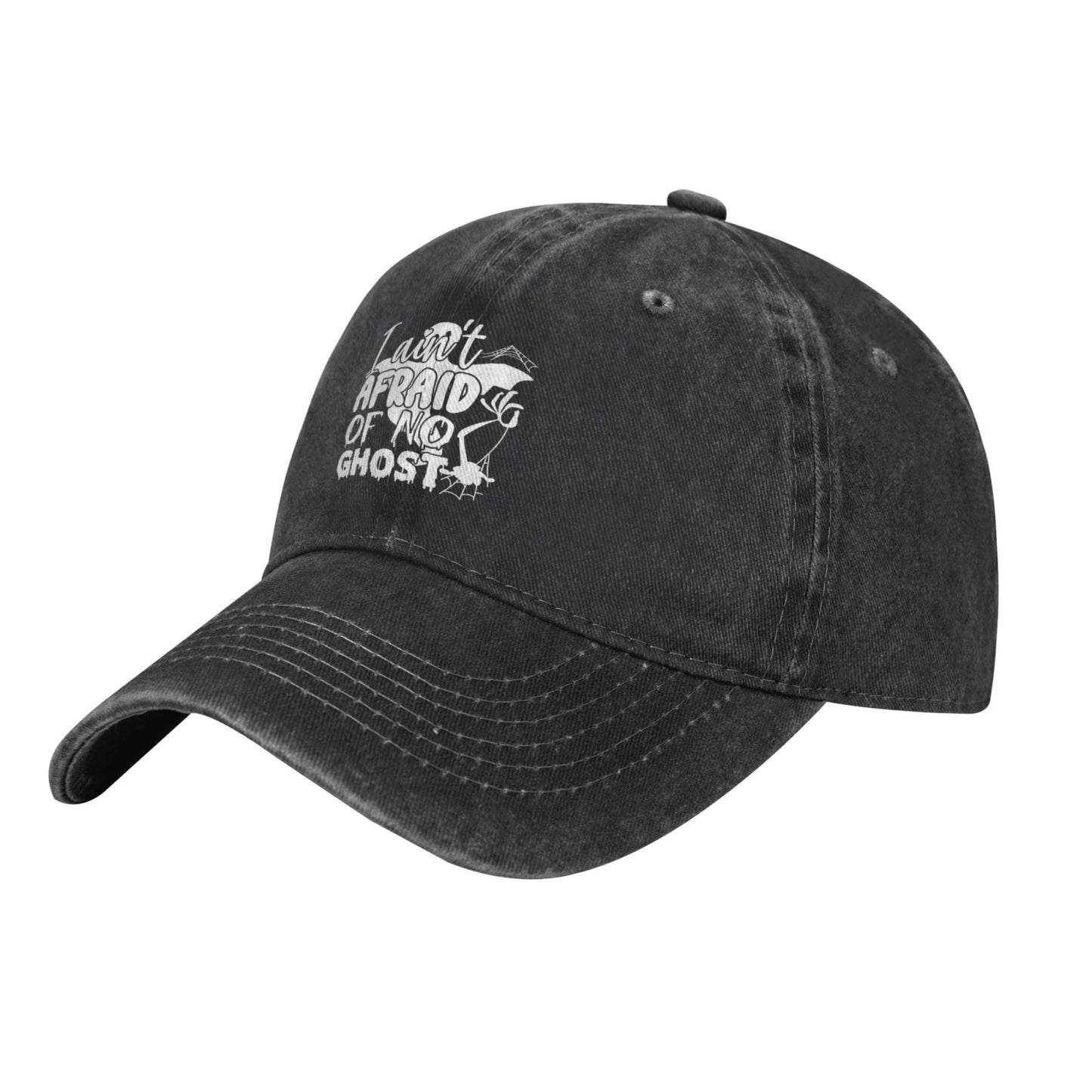 I Ain't Afraid Of No Ghost Printed unisex baseball cap adjustable cap outdoor sun hats trucker hat