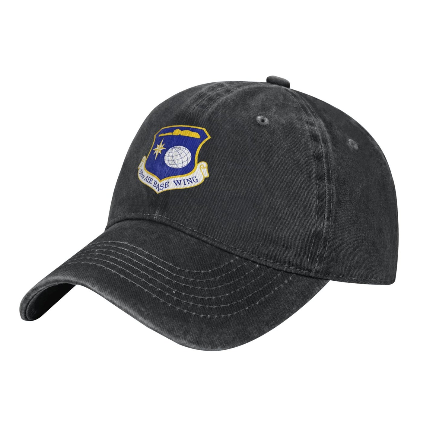USAF 10th Air Base Wing Veteran Gift Printed unisex baseball cap outdoor hats adjustable cap trucker gift hat
