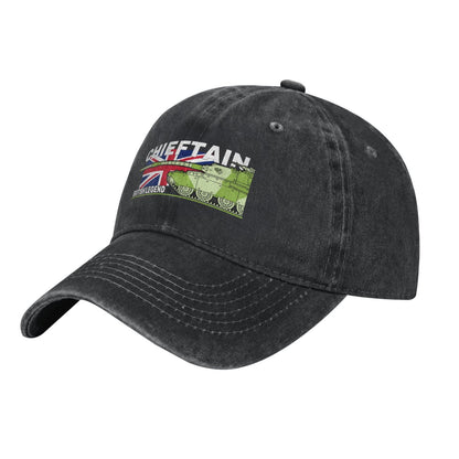 MAIN BATTLE TANK FV4201 CHIEFTAIN BRITISH ARMY Printed unisex baseball cap adjustable cap outdoor trucker hat veterans Gifts