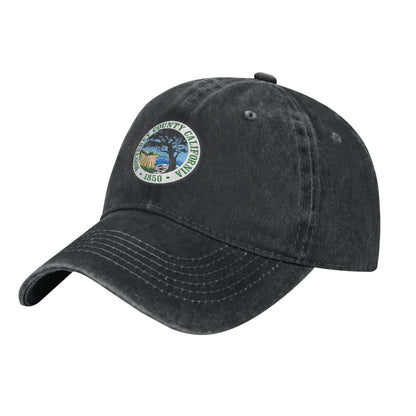 Monterey County California Printed unisex baseball cap adjustable cap outdoor sun hats trucker hat