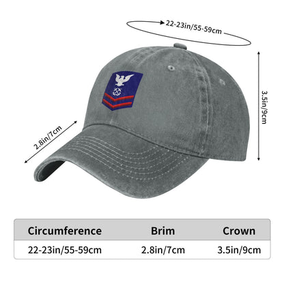 Second Class Sergeant United States Coast Printed unisex baseball cap adjustable cap outdoor sun hats trucker hat