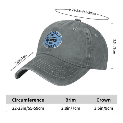 Ham Radio Operator Printed unisex baseball cap adjustable cap outdoor sun hats trucker hat