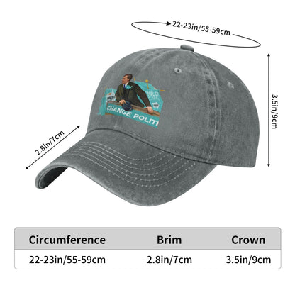 Nigel Farage Reform Party Stalin Printed unisex baseball cap adjustable cap outdoor sun hats trucker hat