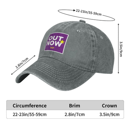 Leave The EU Now Sticker Printed unisex baseball cap adjustable cap outdoor sun hats trucker hat