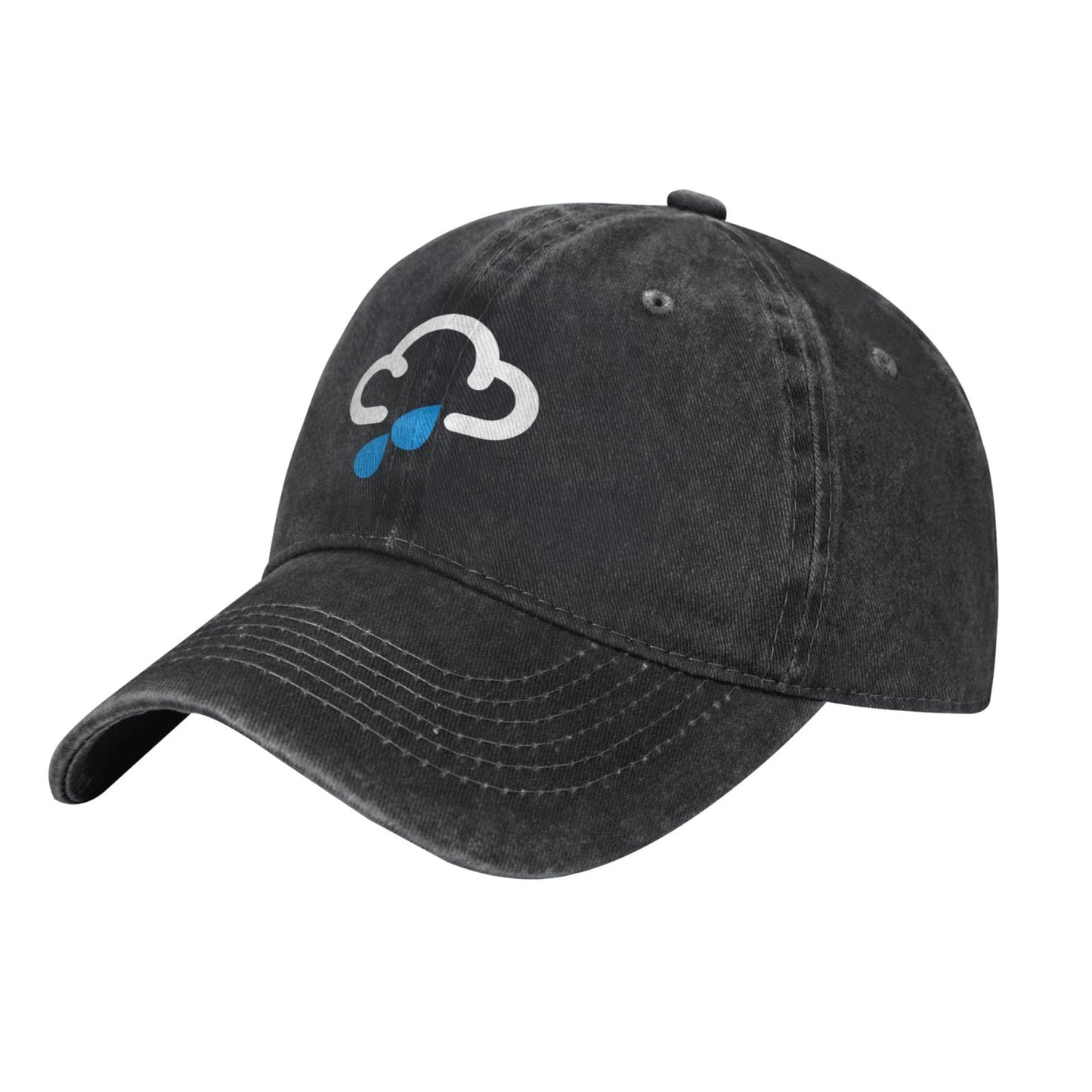 Weather Symbol Rain Printed unisex baseball cap adjustable cap outdoor sun hats trucker hat