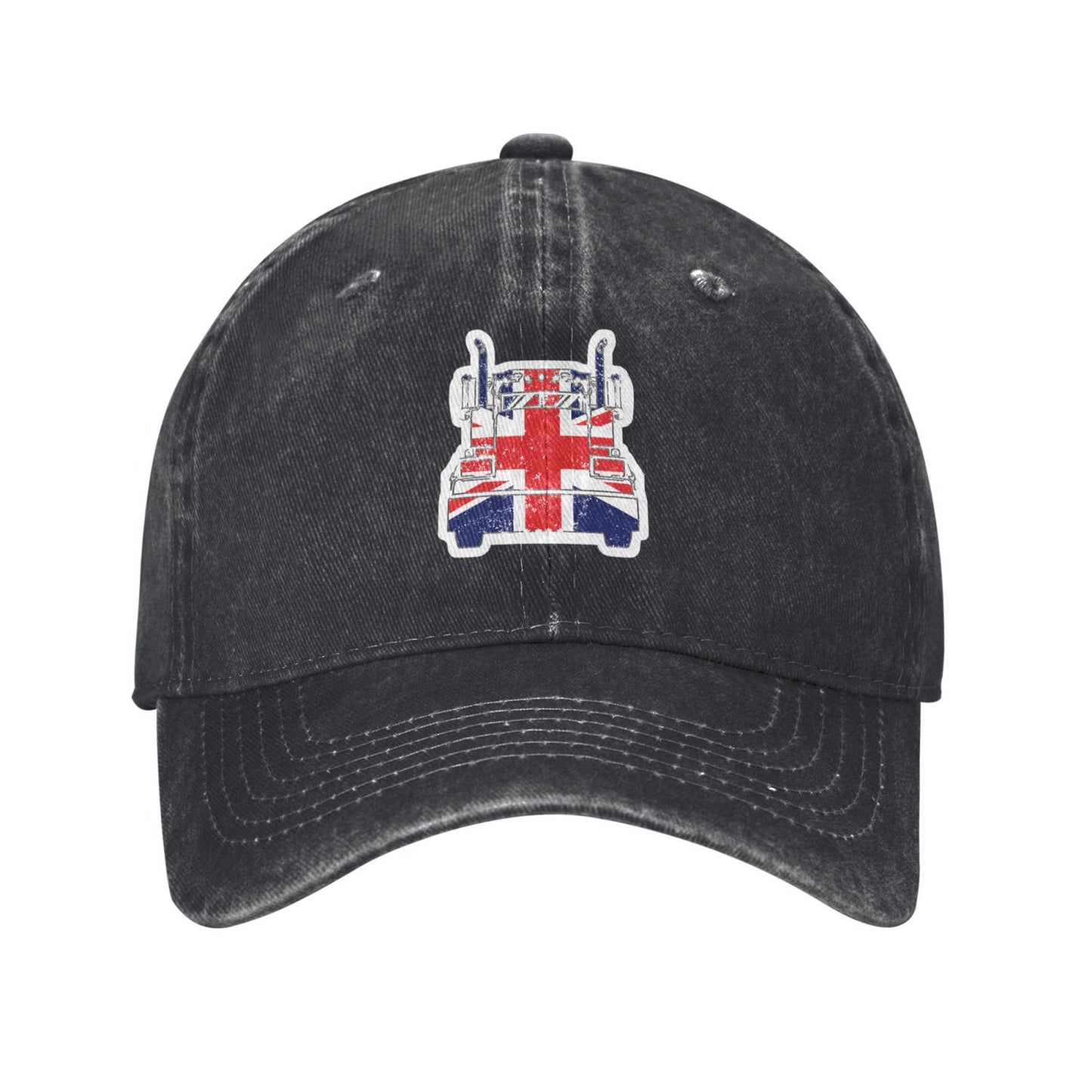 British Trucker United Kingdom Union Jack Flag Printed unisex baseball cap adjustable cap outdoor sun hats trucker hat