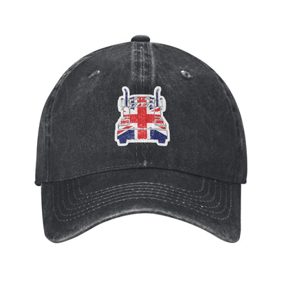 British Trucker United Kingdom Union Jack Flag Printed unisex baseball cap adjustable cap outdoor sun hats trucker hat