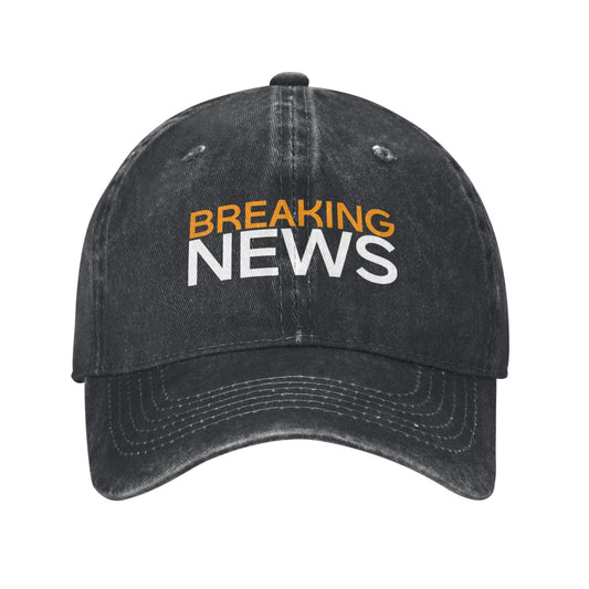 BREALING NEWS Printed unisex baseball cap adjustable cap outdoor sun hats trucker hat