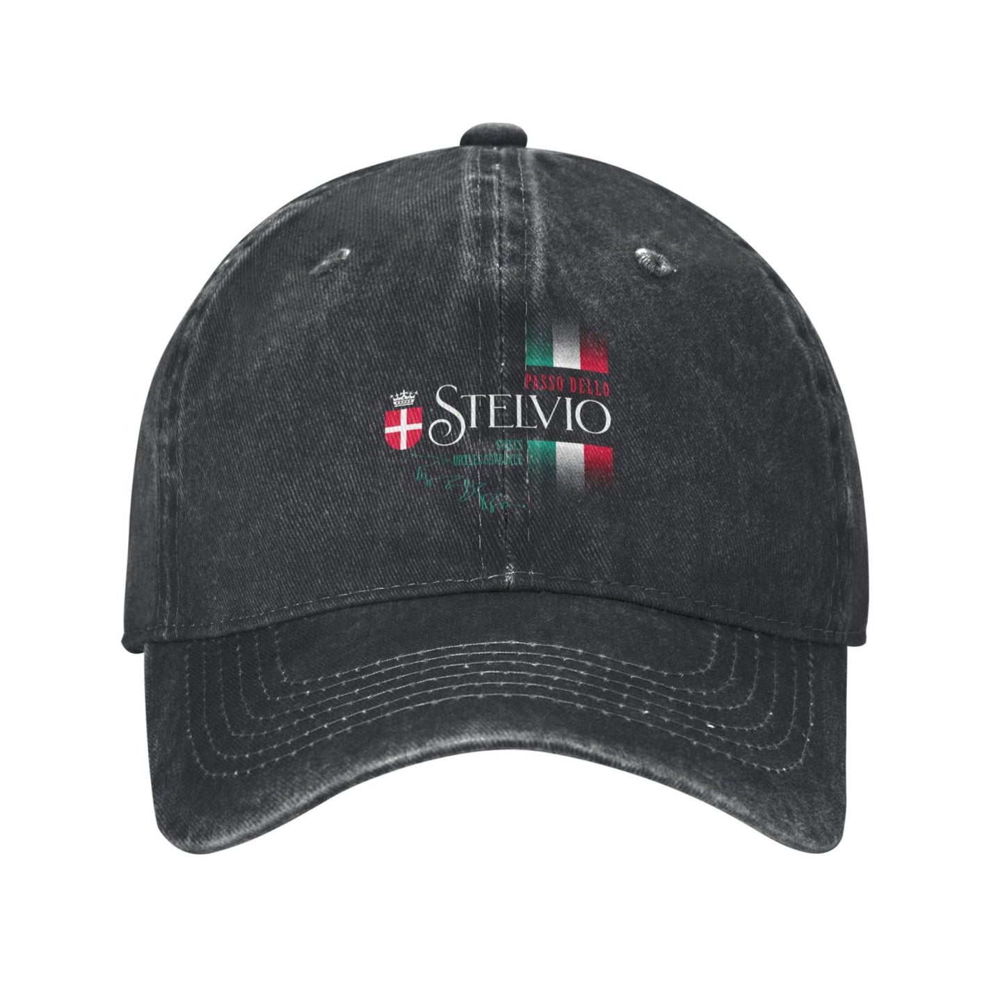 Passo Dello Stelvio Ortles Cervadale Printed unisex baseball cap outdoor hats adjustable cap trucker gift hat