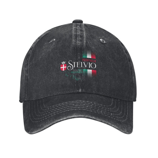 Passo Dello Stelvio Ortles Cervadale Printed unisex baseball cap outdoor hats adjustable cap trucker gift hat