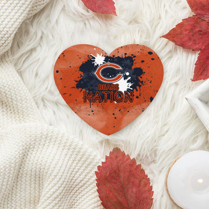 4-pcs Chicago Bears Car Air Fresheners Cards Set car aromatherapy tablets