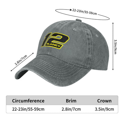 Ryan Blaney 12 Printed unisex baseball cap outdoor hats adjustable cap trucker gift hat