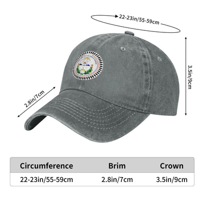 Great Seal Of The Navajo Nation Printed unisex baseball cap adjustable cap outdoor sun hats trucker hat