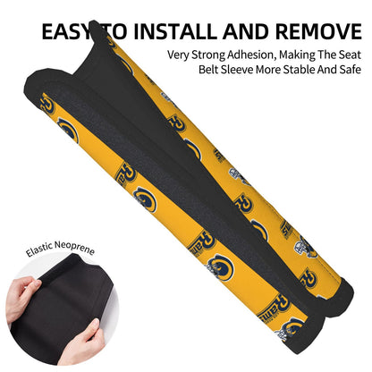 Los Angeles Rams Car seat belt shoulder strap adult seat belt protective cover
