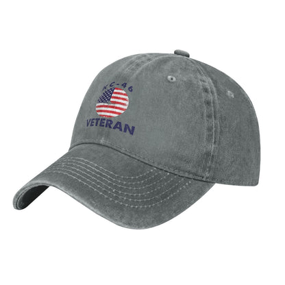 KC-46 Printed unisex baseball cap outdoor hats adjustable cap trucker gift veteran cap