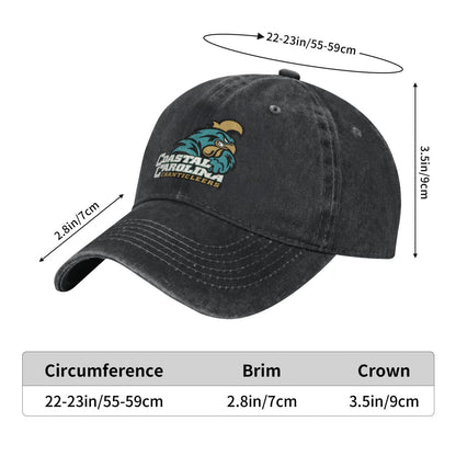 Coastal Carolina University Classic Printed unisex baseball cap outdoor hats adjustable cap trucker gift hat