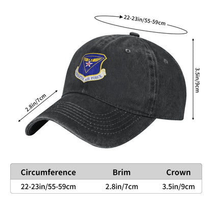 Twelfth Air Force-Emblem Printed unisex baseball cap adjustable cap veteran gift