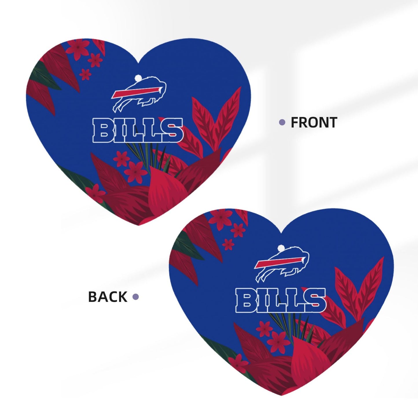 4pcs- Buffalo Bills car aromatherapy tablets Car Air Fresheners Cards Set