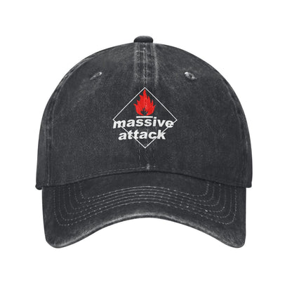 MASSIVE ATTACK Printed unisex baseball cap adjustable cap outdoor sun hats trucker hat