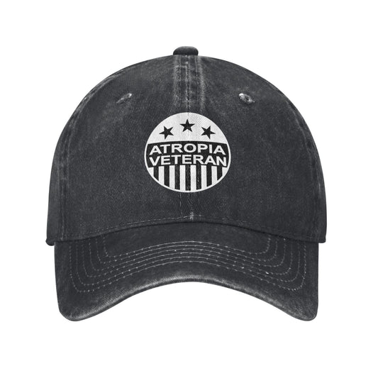 Atropia Veteran Printed unisex baseball cap adjustable cap outdoor sun hats trucker hat