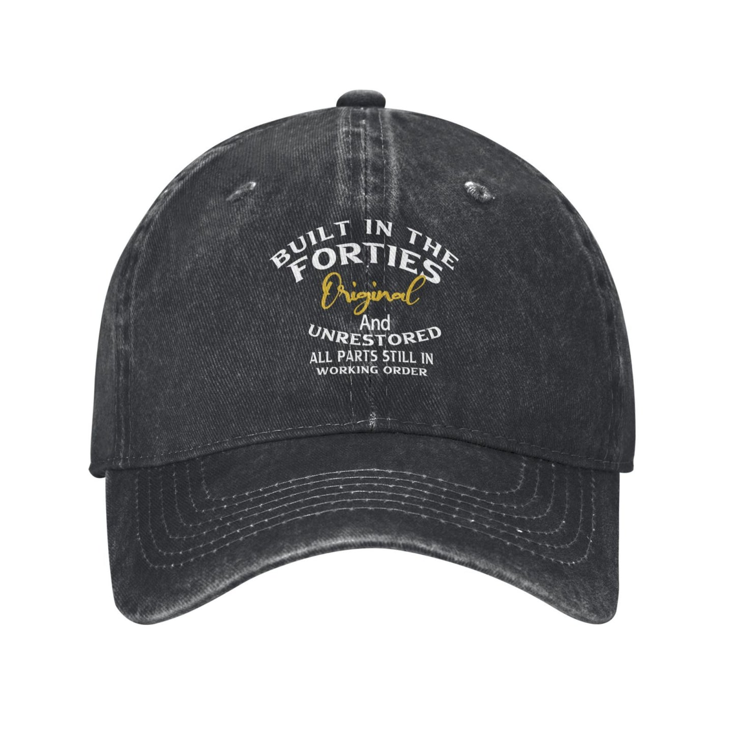Built In The Forties 2 Printed unisex baseball cap adjustable cap outdoor sun hats trucker hat