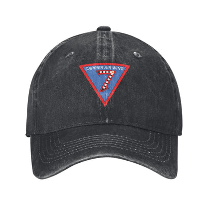 Carrier Air Wing Seven Printed unisex baseball cap adjustable cap outdoor sun hats trucker hat