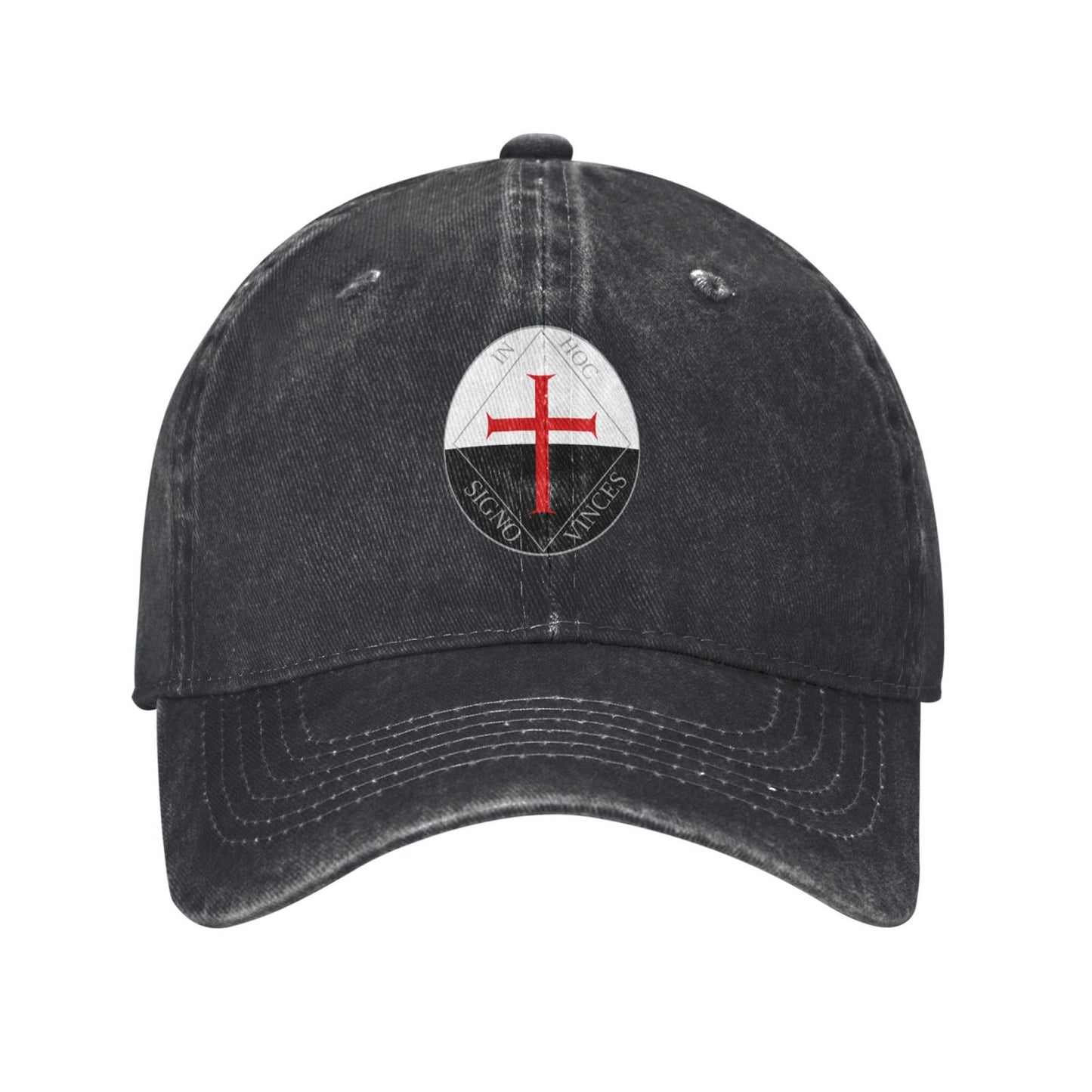 Knights Templar Seal Crusades Symbol Printed unisex baseball cap outdoor hats adjustable cap trucker gift hat