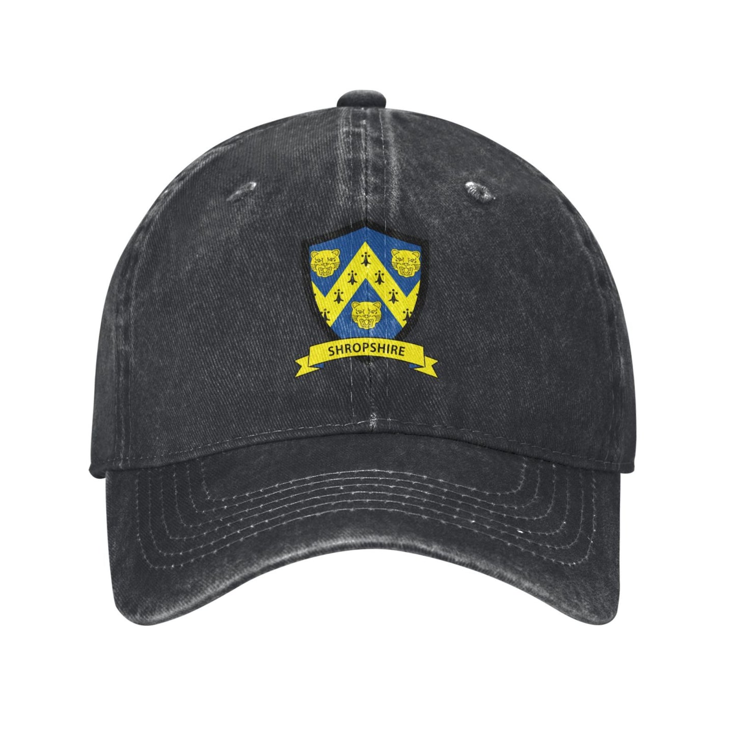 Shropshire County Printed unisex baseball cap adjustable cap outdoor sun hats trucker hat