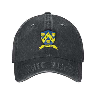 Shropshire County Printed unisex baseball cap adjustable cap outdoor sun hats trucker hat