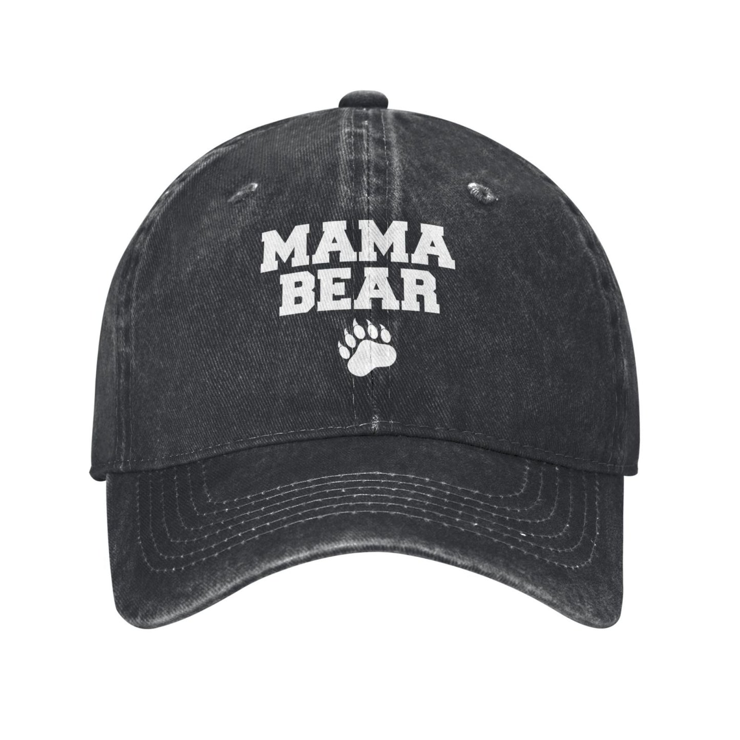 Mama Bear Printed unisex baseball cap adjustable cap outdoor sun hats trucker hat