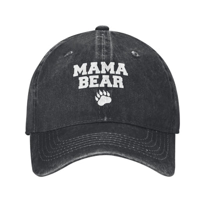 Mama Bear Printed unisex baseball cap adjustable cap outdoor sun hats trucker hat