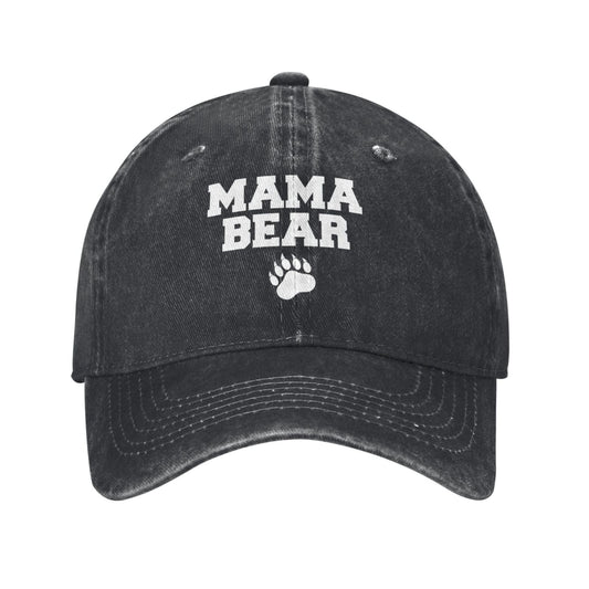 Mama Bear Printed unisex baseball cap adjustable cap outdoor sun hats trucker hat