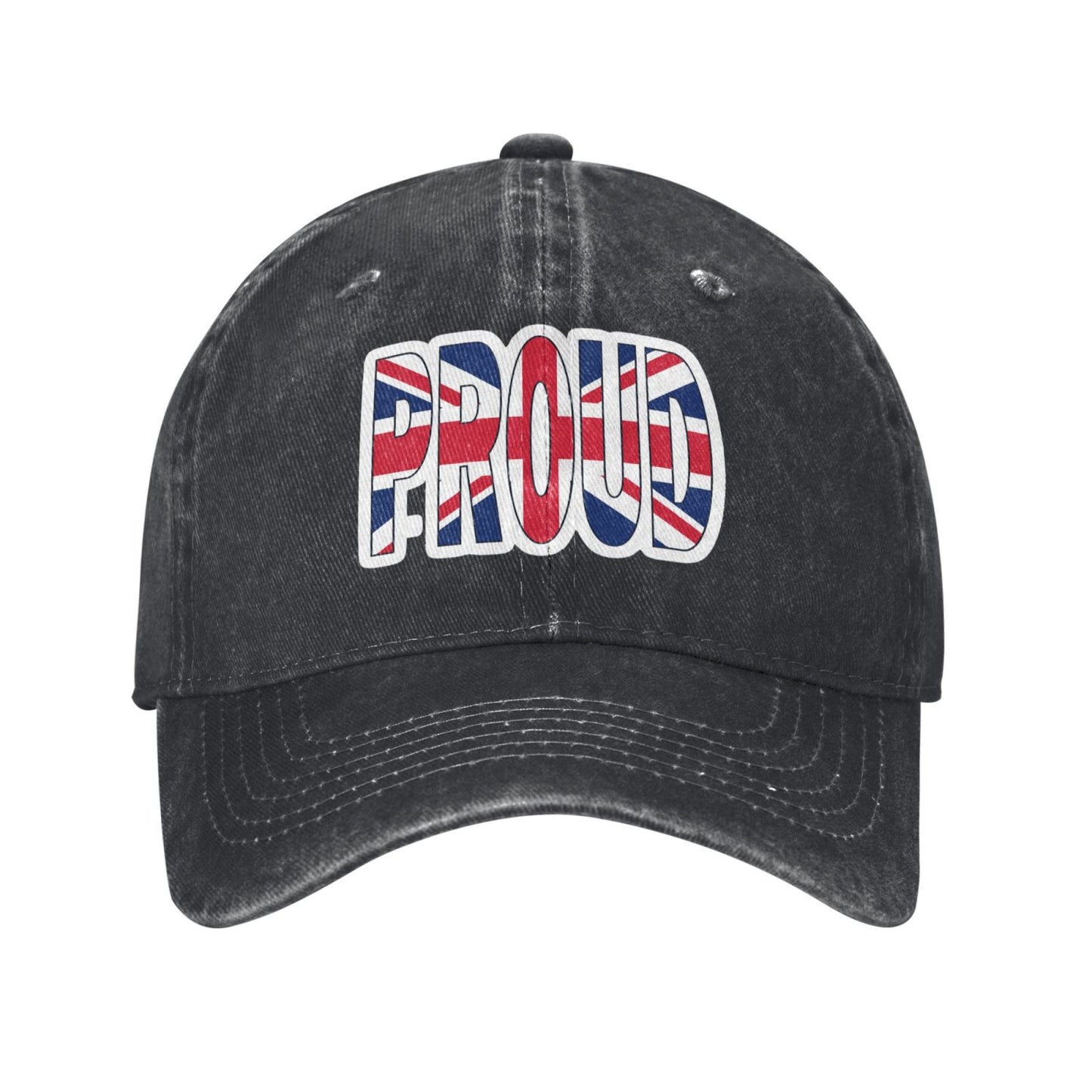 Flag Of The United Kingdom Printed unisex baseball cap adjustable cap outdoor sun hats trucker hat