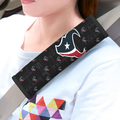 Houston Texans personalized seat belt protective cover Car seat belt protective cover