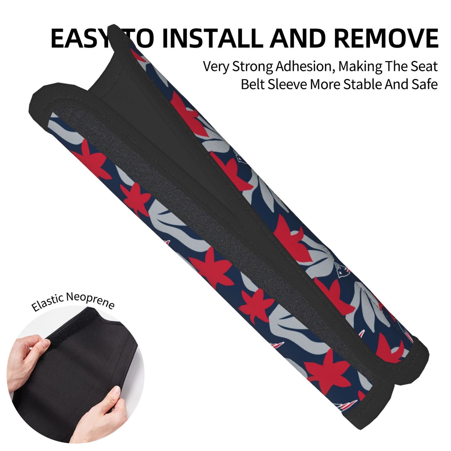 New England Patriots Car seat belt shoulder strap adult seat belt protective cover