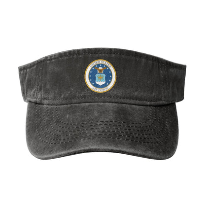 Mark Of The United States Air Force Printing adjustable Empty Top Baseball Sun Cap unisex outdoor sport hat veterans gift