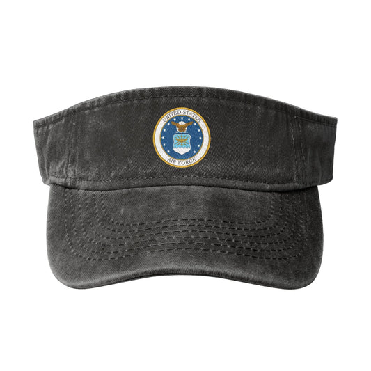 Mark Of The United States Air Force Printing adjustable Empty Top Baseball Sun Cap unisex outdoor sport hat veterans gift
