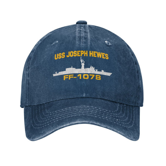 USS Joseph Hewes (FF-1078) Printed unisex baseball cap adjustable cap veteran gift