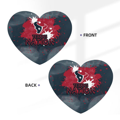4-pcs Houston Texans Car Air Fresheners Cards Set car aromatherapy tablets