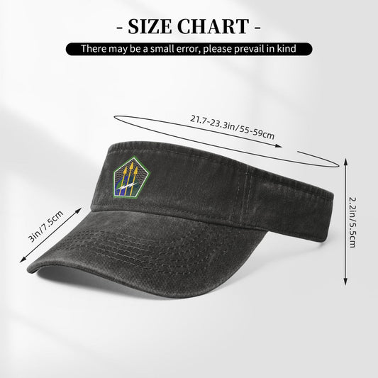 US Army Cyber Command SSI Printing adjustable Empty Top Baseball Sun Cap unisex outdoor sport hat veterans gift