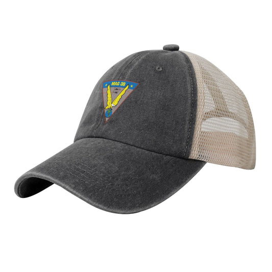 MAG-39 Insignia Printed unisex baseball cap adjustable grid baseball cap veteran gift